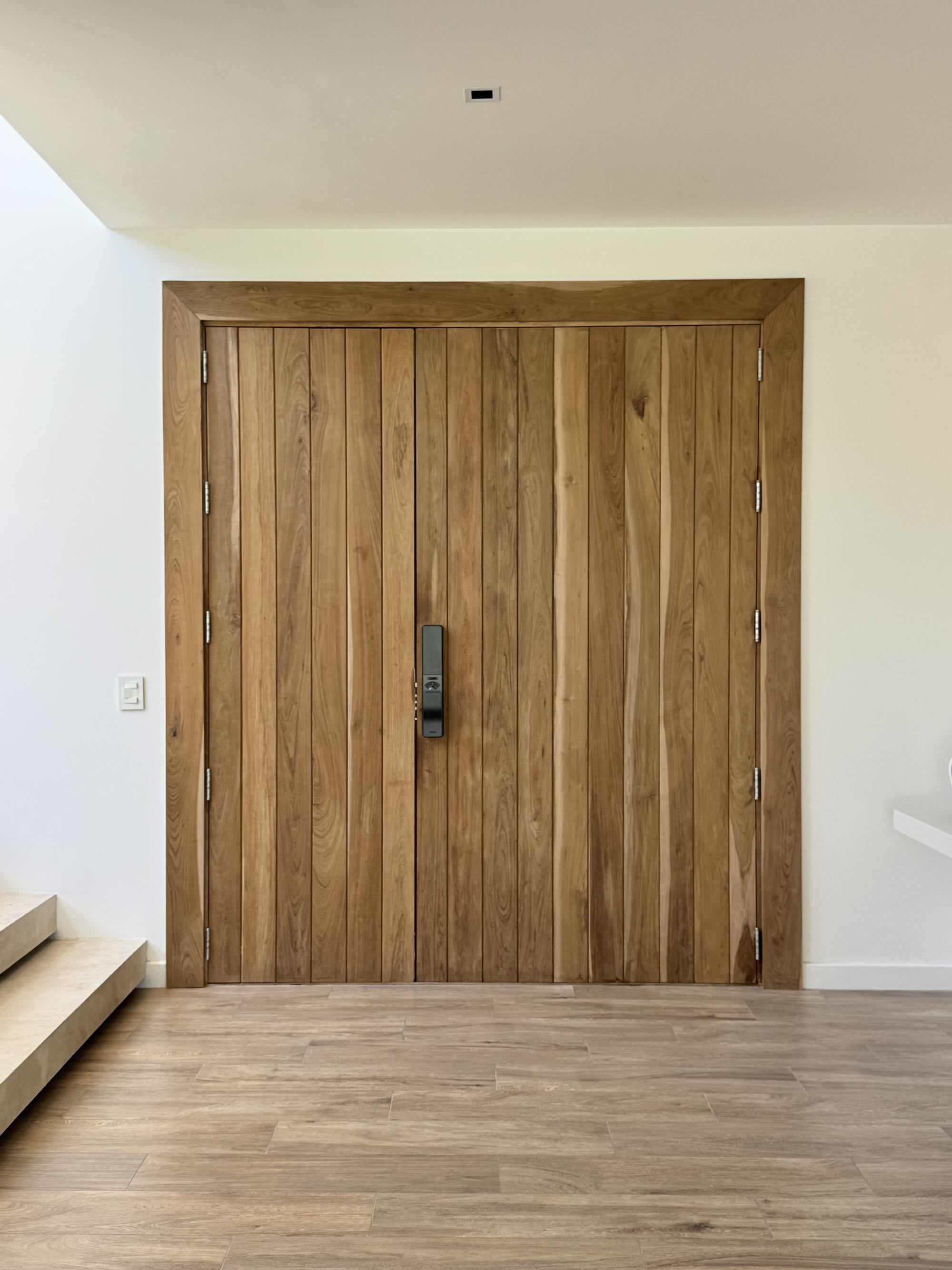 Puerta Lapacho sin lustre